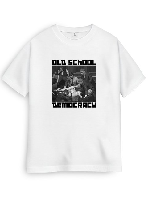 Футболка "Old School" Біла 