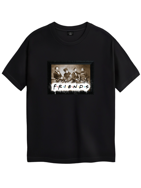 Футболка "Friends" Чорна